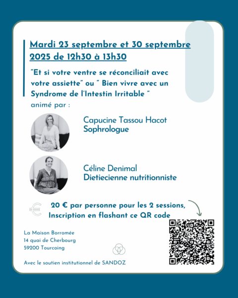 Sessions à La Maison Borromée