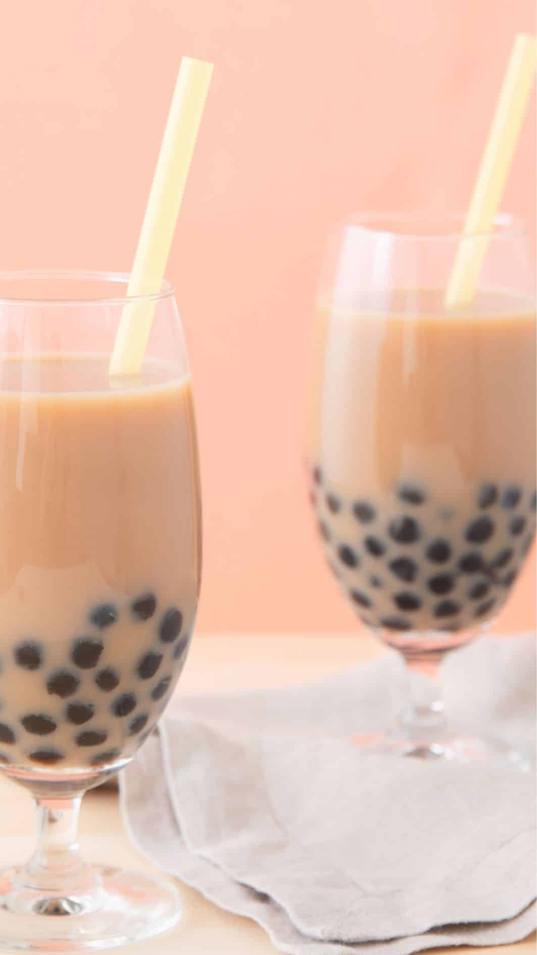 Recette low FODMAP Bubble tea Recette low FODMAP Bubble tea