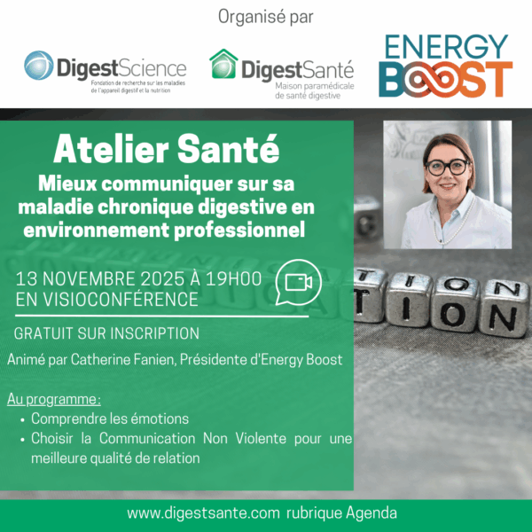 Atelier communiquer sur sa maladie en milieu professionnel