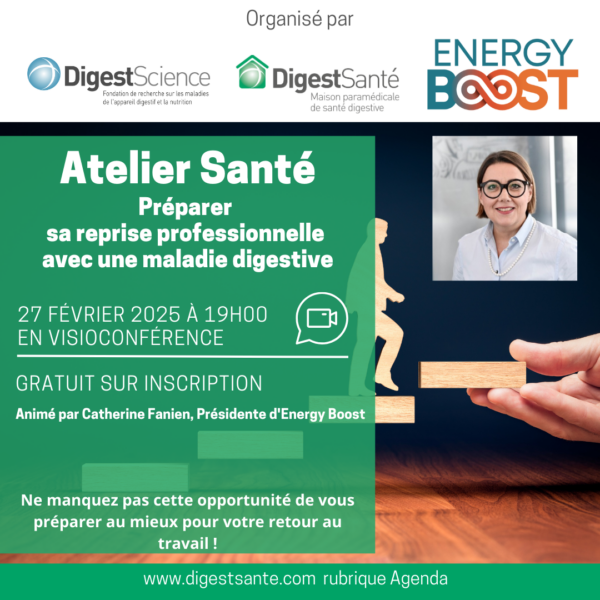 Reprise professionnelle après une maladie digestive