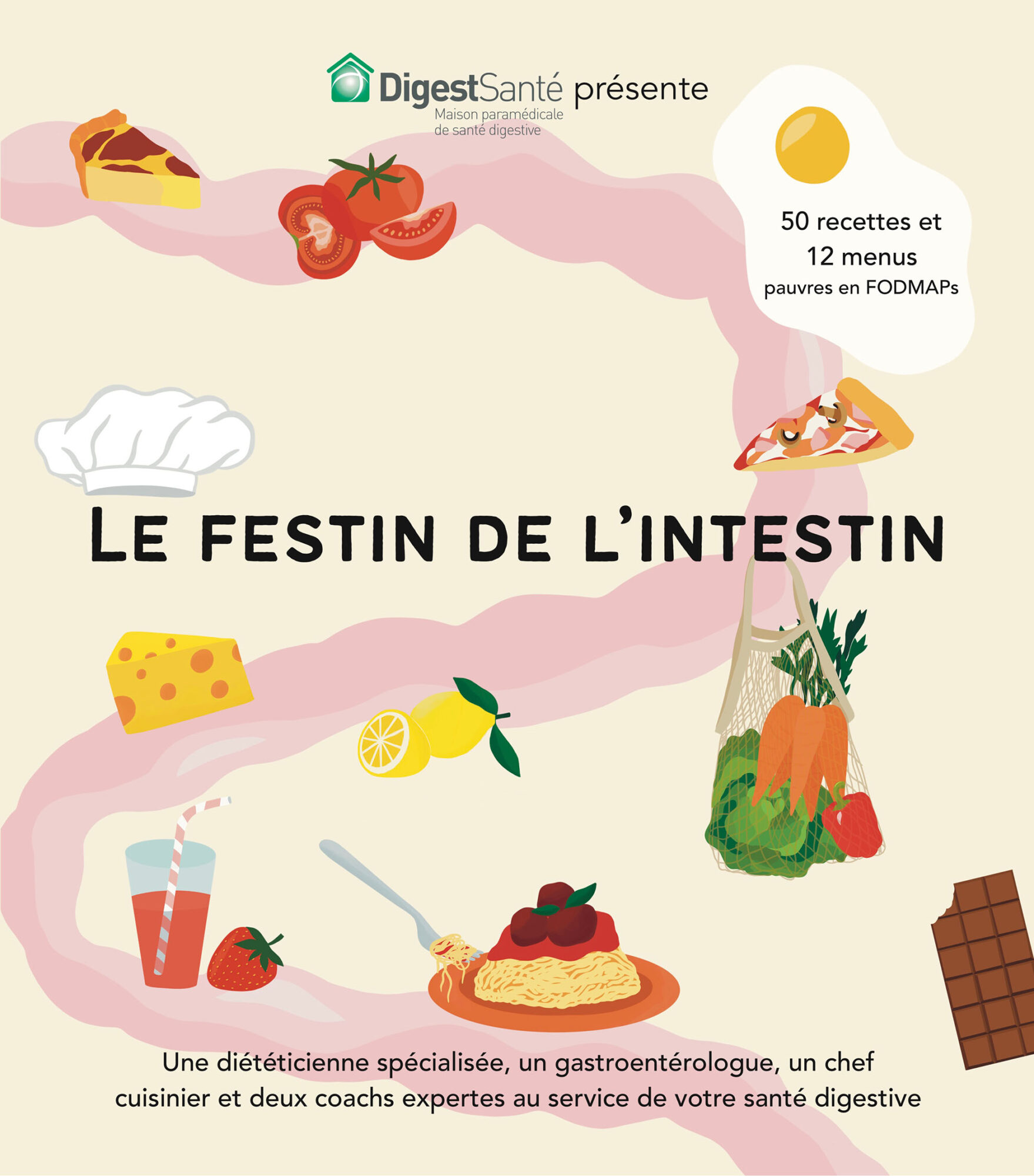 Livre de recettes Le festin de l'intestin